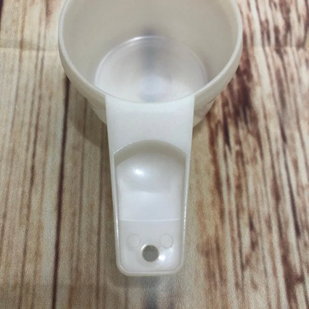Vintage Tupperware Clear White Nesting Measuring Cup 1/2 CUP Replacement 764-1